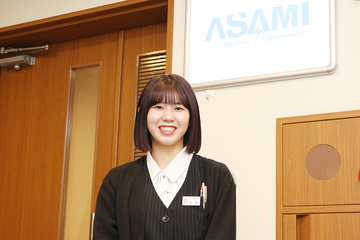 現場支援・図面作成として働く長南 亜利紗さん